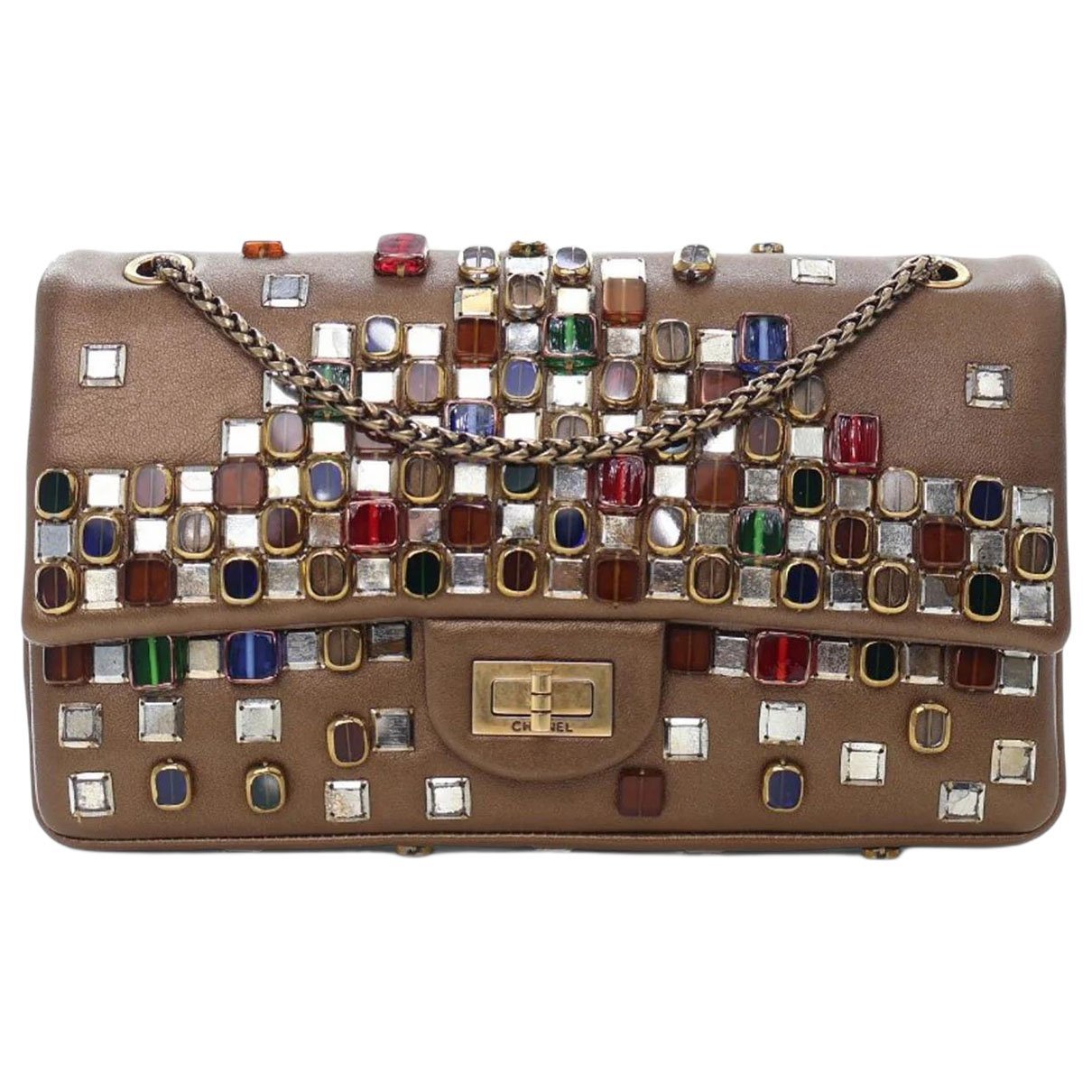 2.55 leather handbag