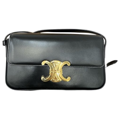 Triomphe Long leather handbag