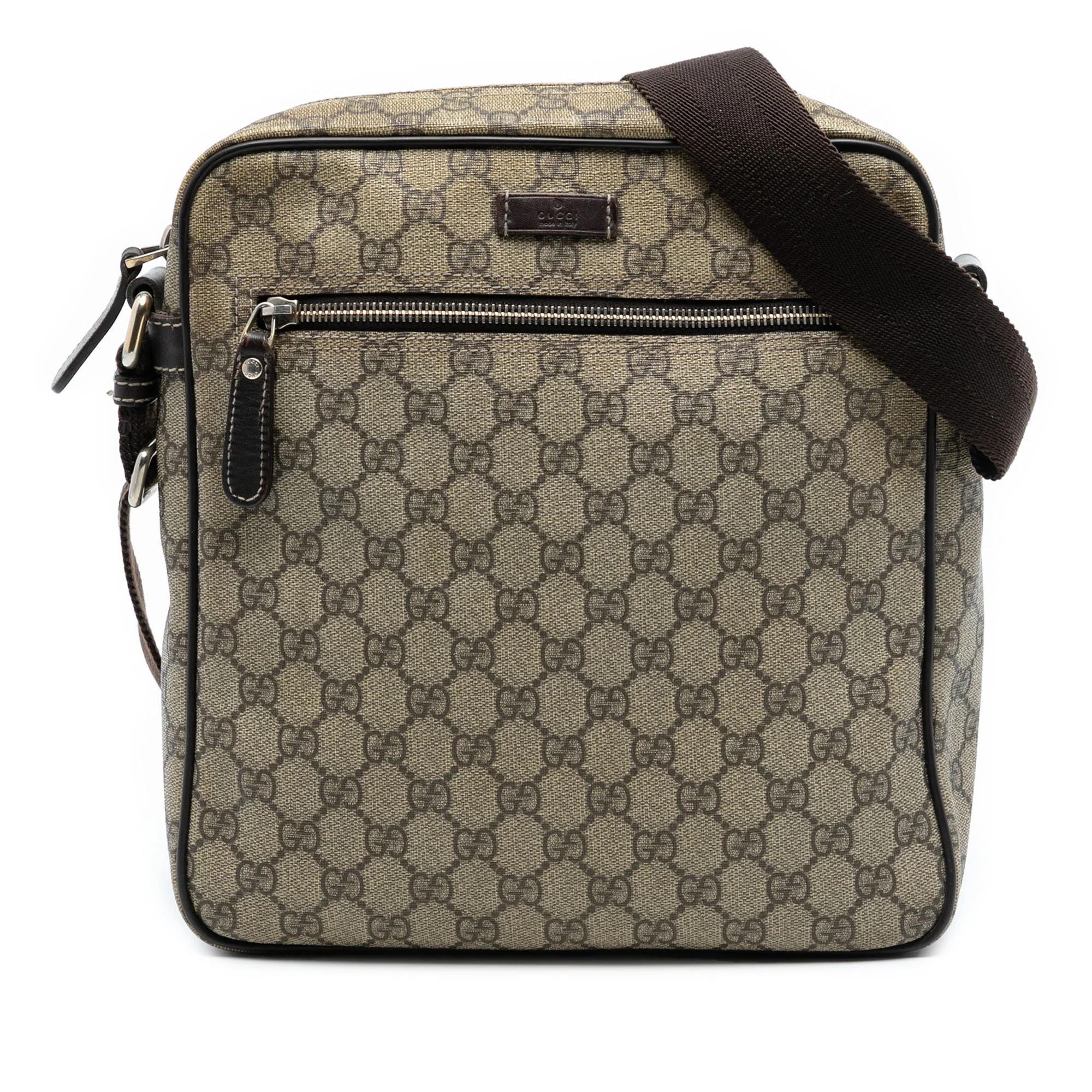 Leather crossbody bag