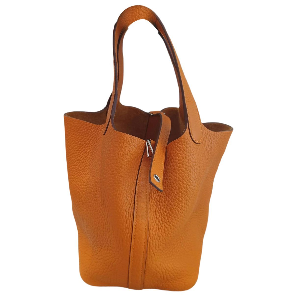 Picotin leather handbag