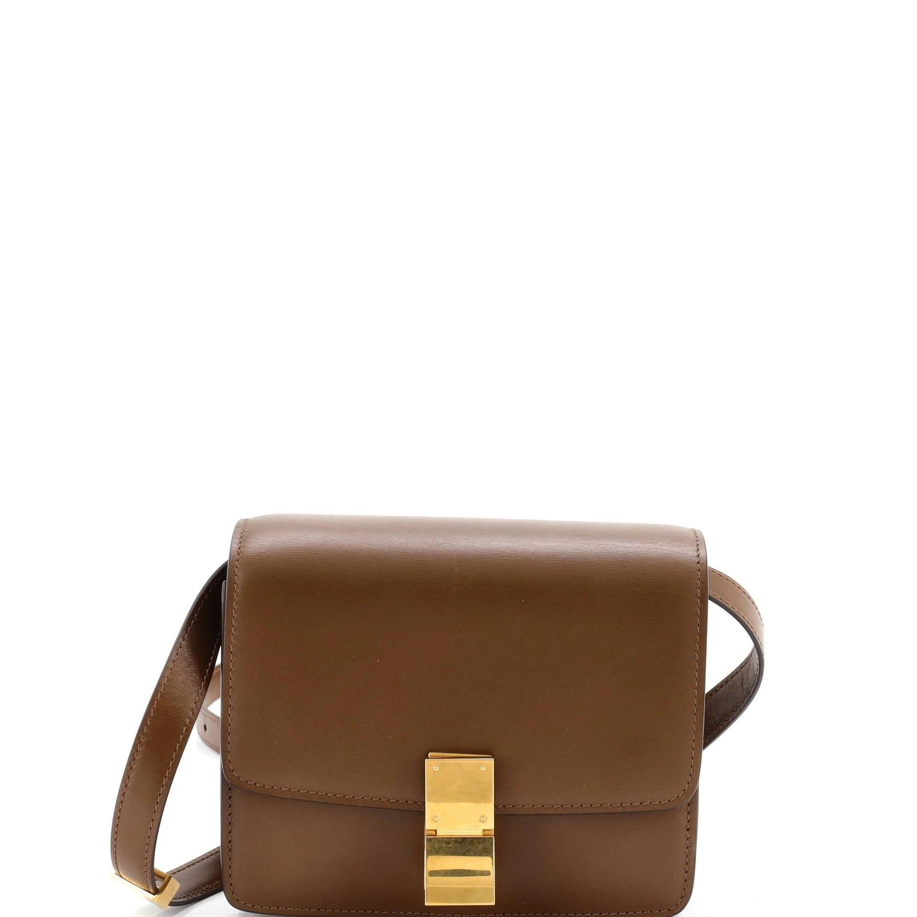 Leather crossbody bag