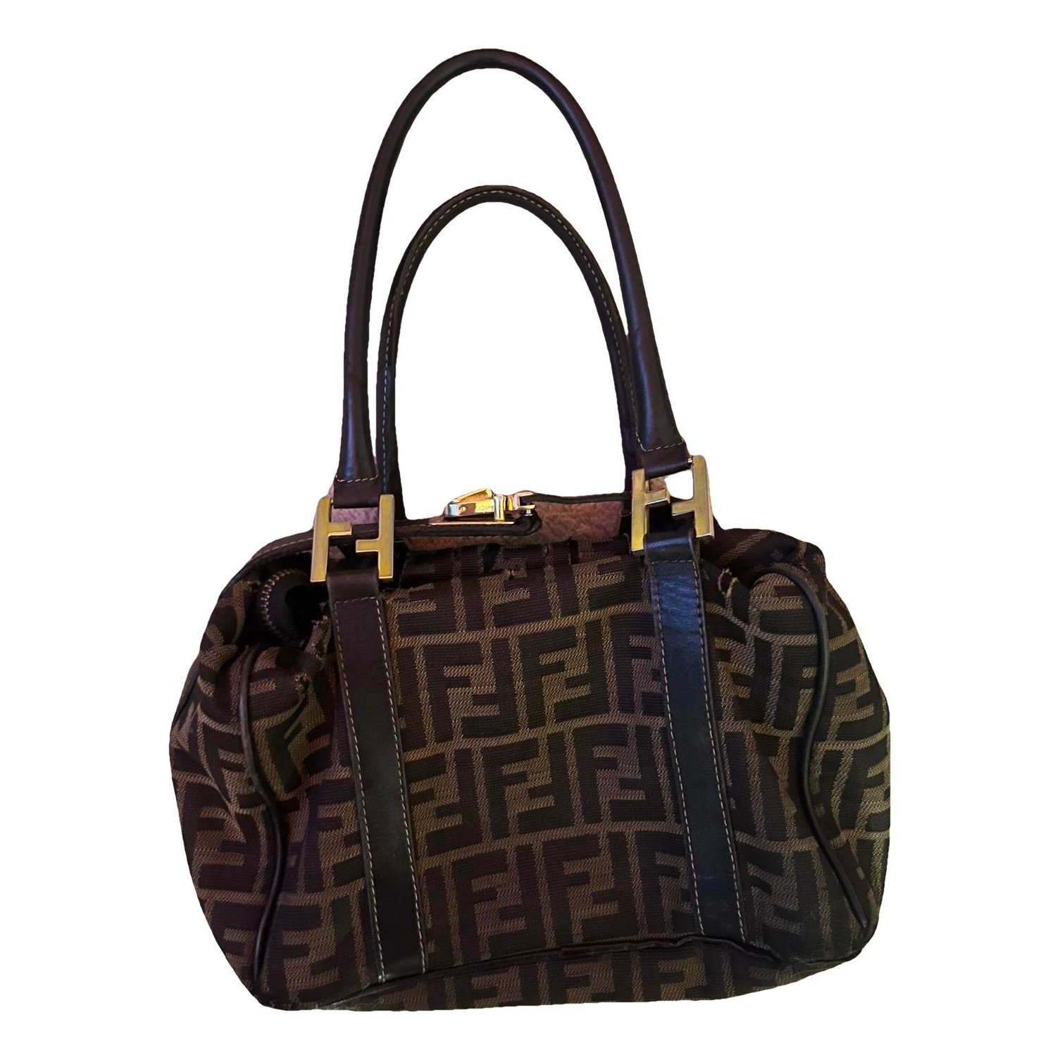 Simply Fendi cloth handbag