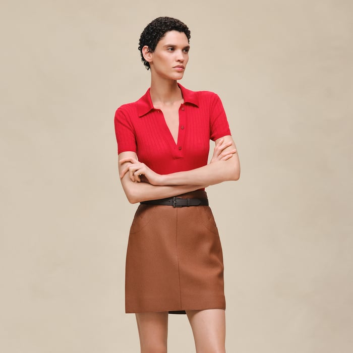 Rouge Amazone Short-sleeve Polo Shirt