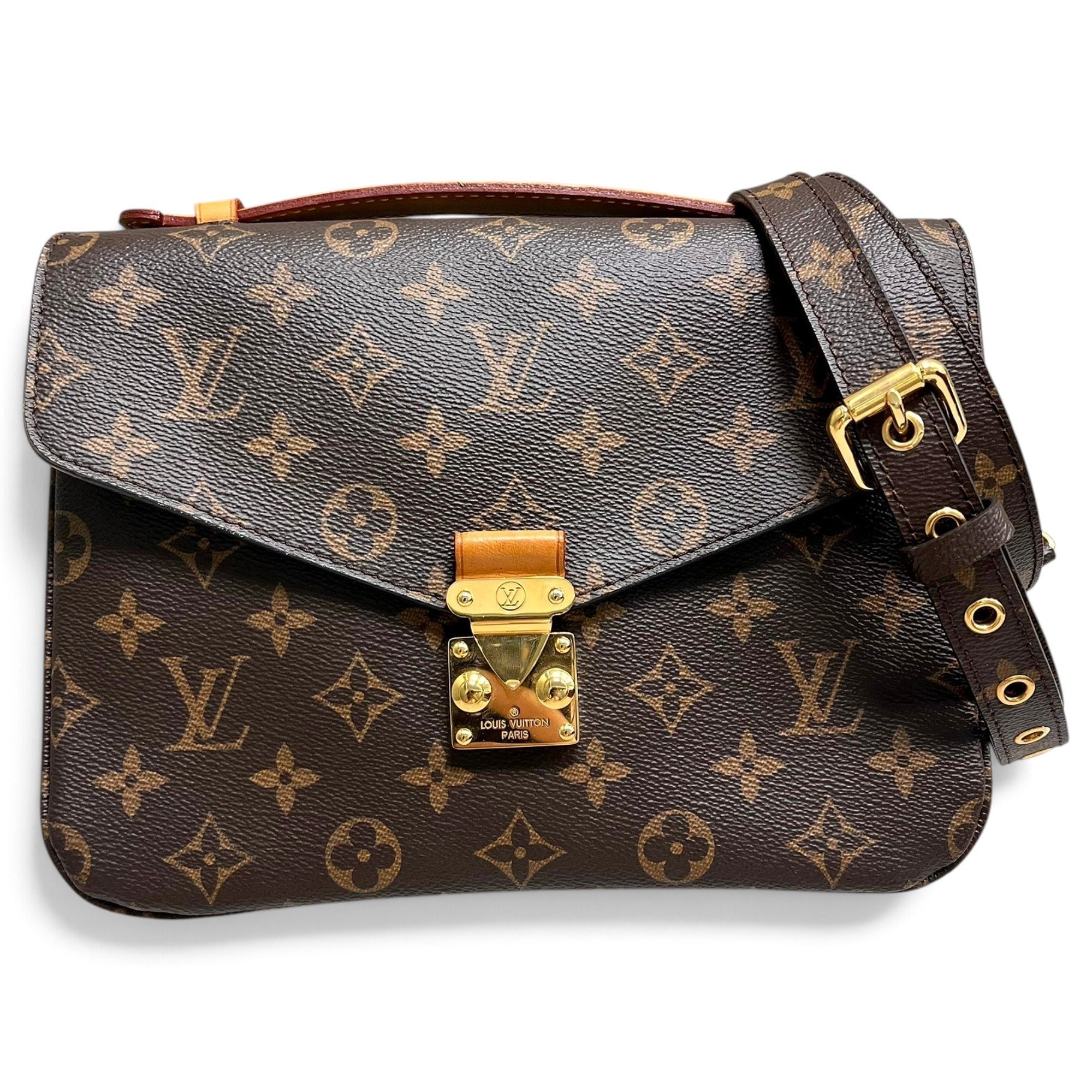 Metis leather handbag