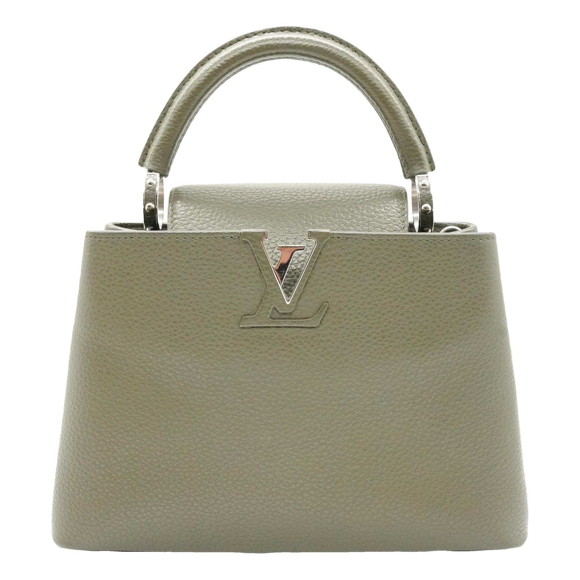 Capucines leather handbag