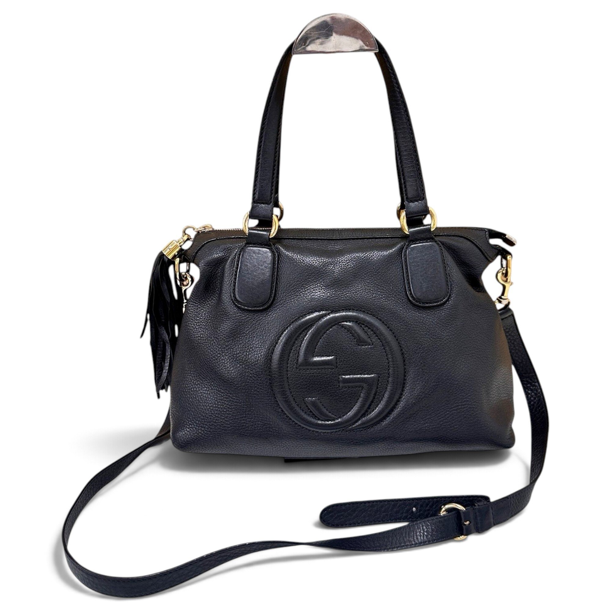 Soho Convertible leather crossbody bag