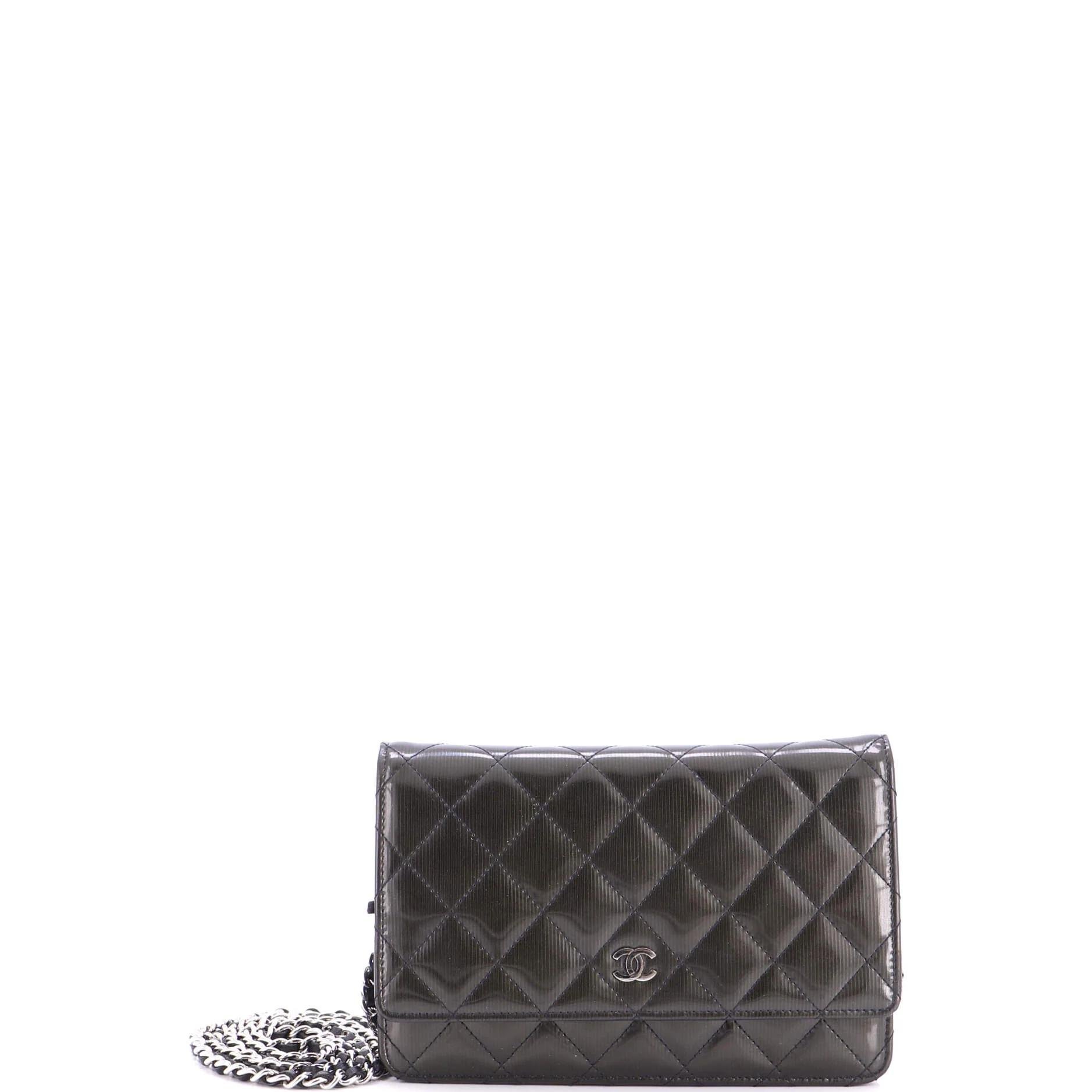 Patent leather crossbody bag