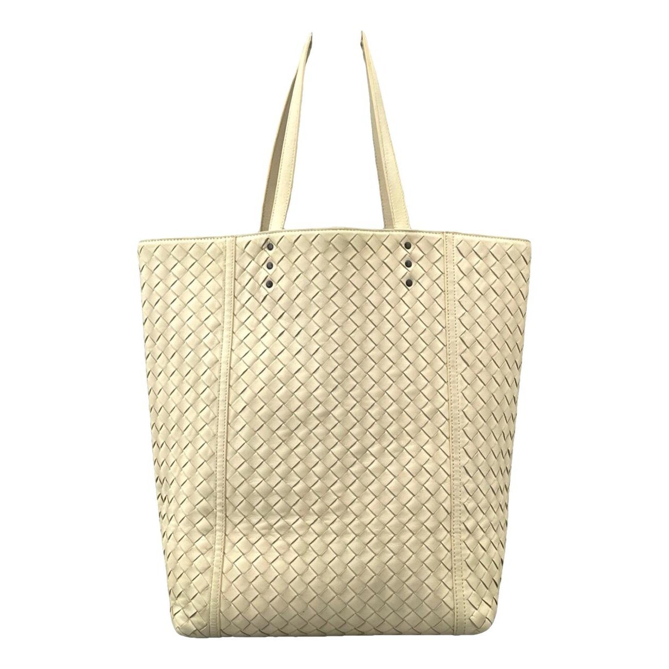 Leather tote