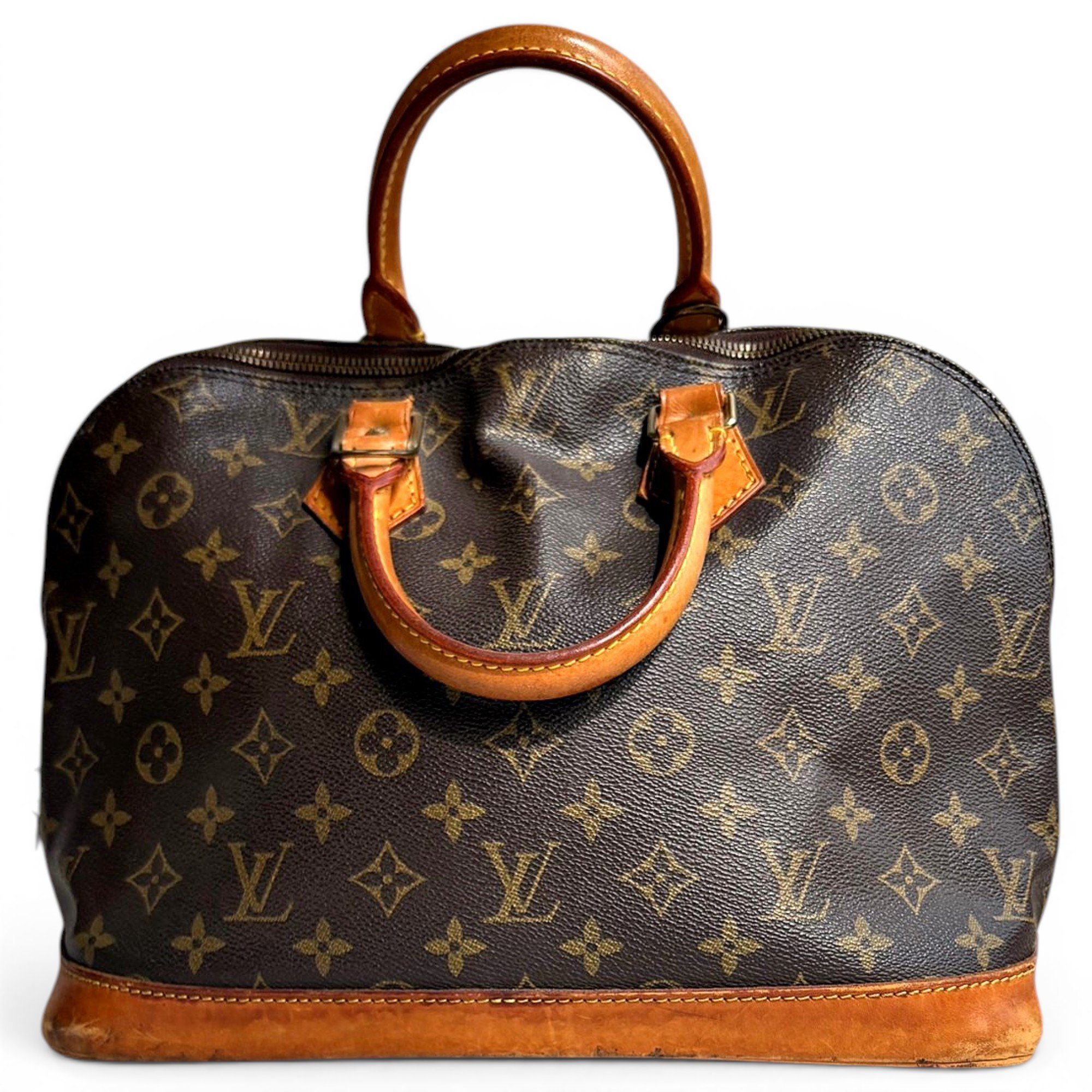 Alma leather handbag