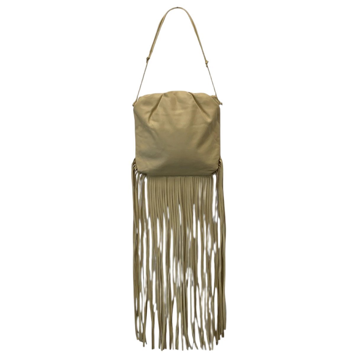 Bottega Veneta Fringe Pouch leather handbag