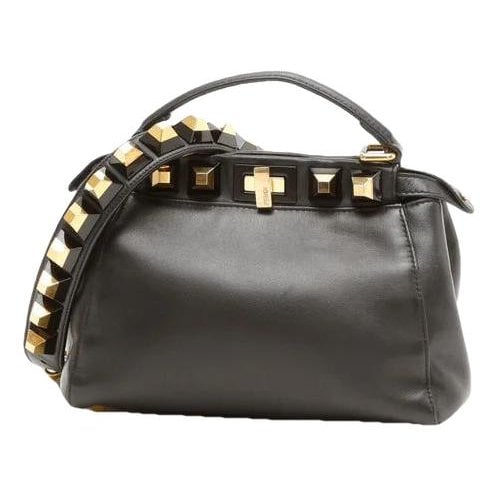 Peekaboo leather handbag