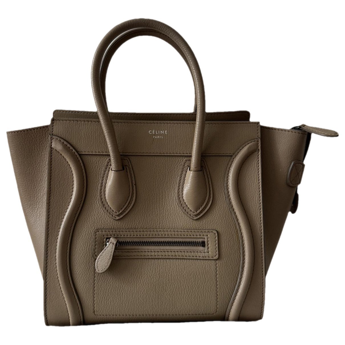 Luggage leather handbag