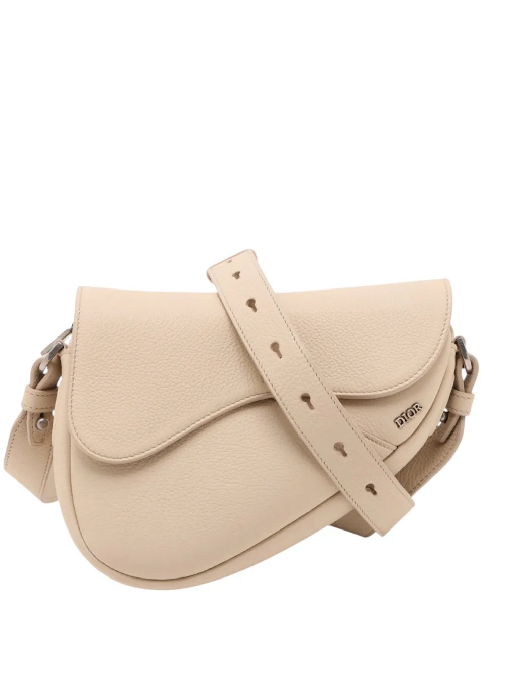 2019-2020 Grained Calfskin Saddle crossbody bag