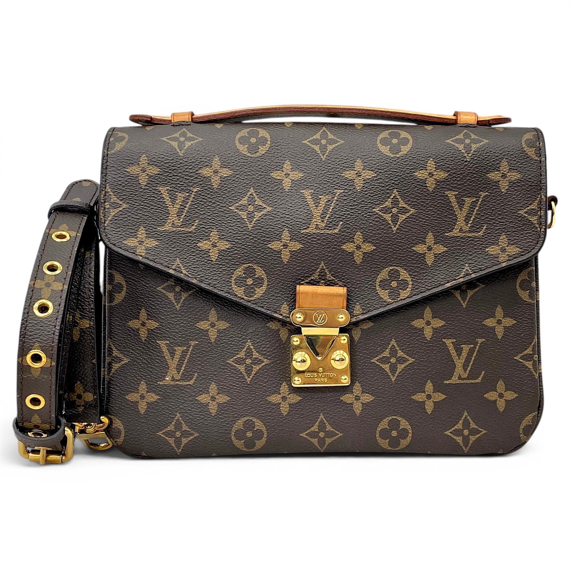 Metis leather handbag
