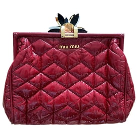 Miu Miu Patent leather clutch bag