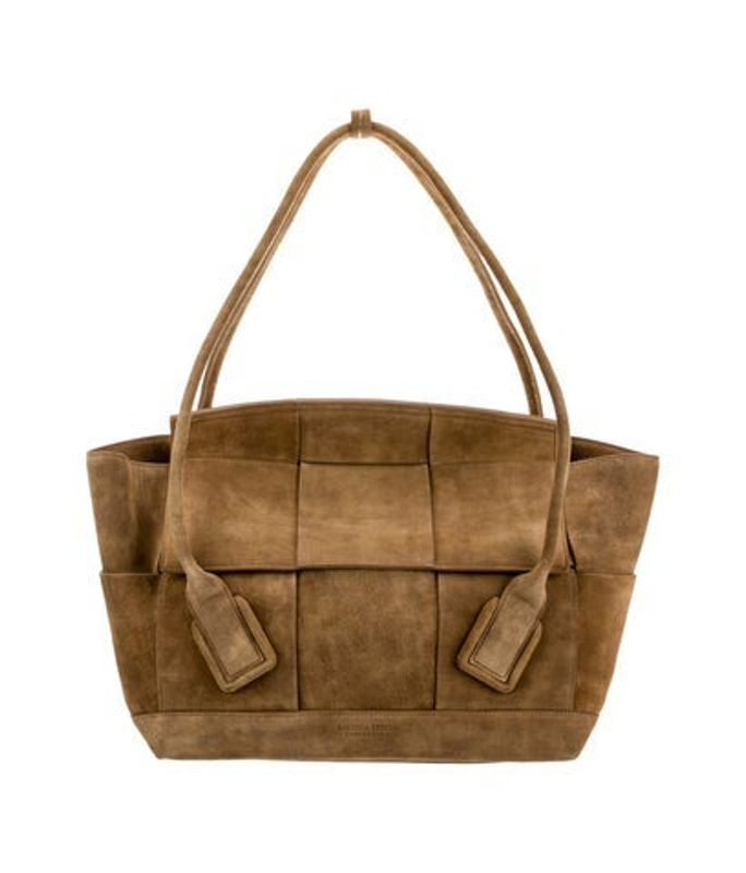 Bottega Veneta Veneta Suede Shoulder Bag