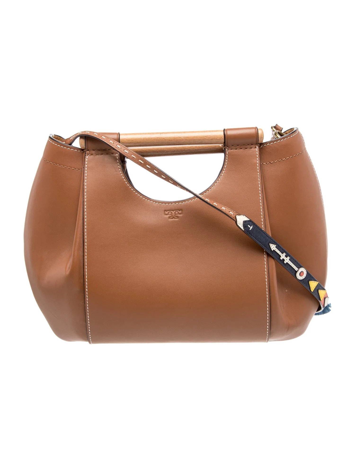 Leather Top Handle Bag