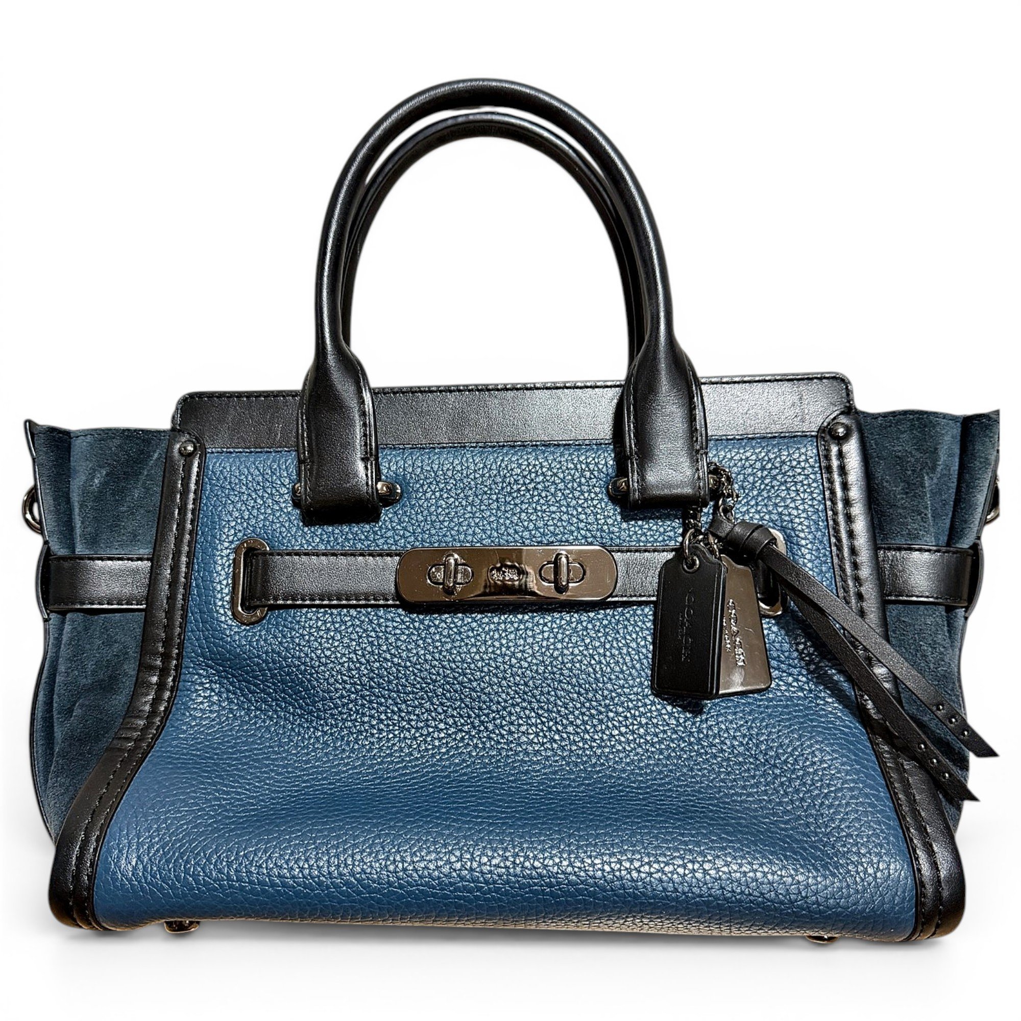 Leather satchel