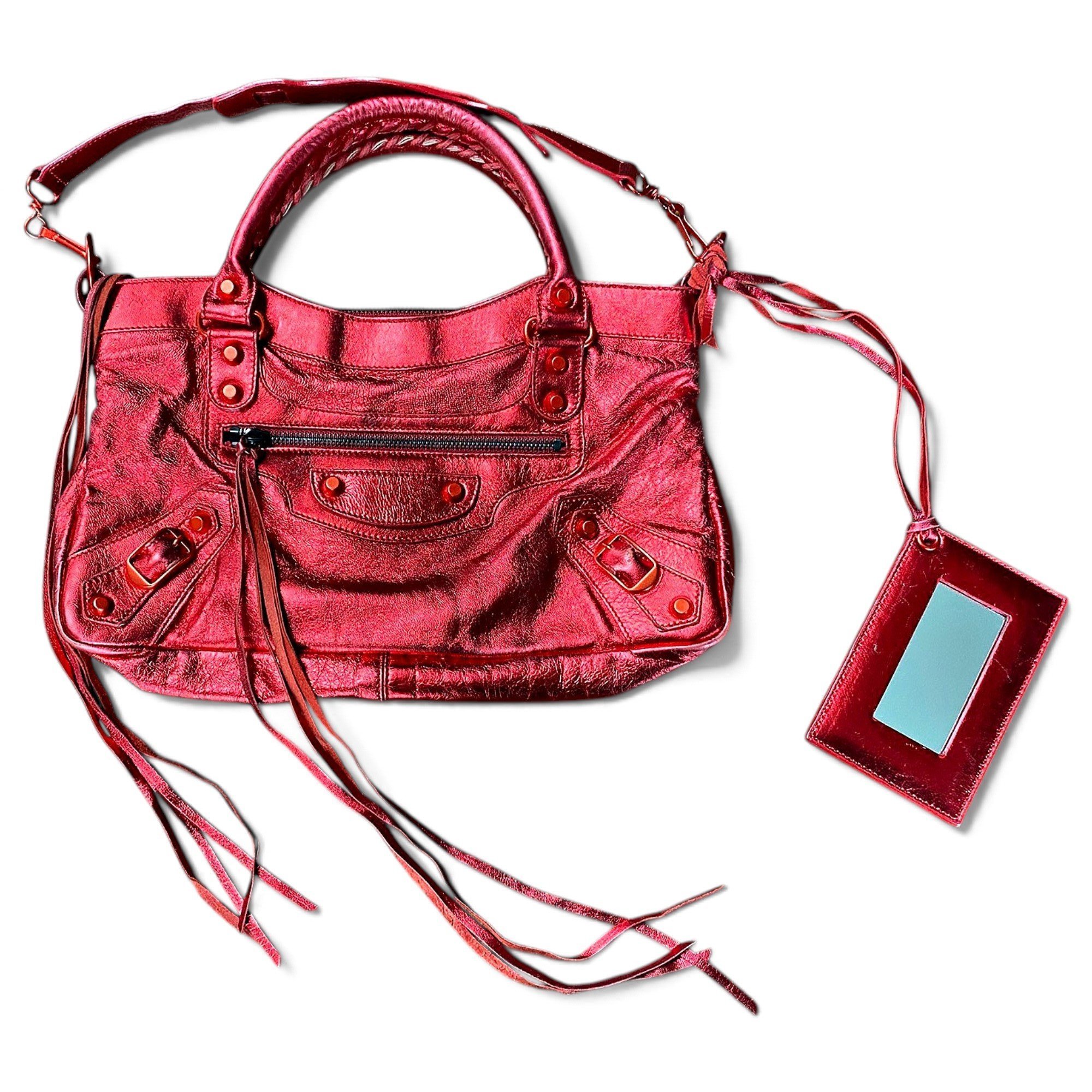 Balenciaga First leather handbag