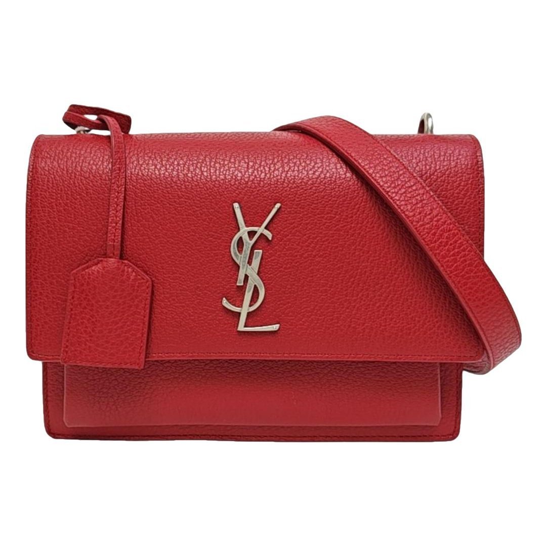 Sunset leather crossbody bag