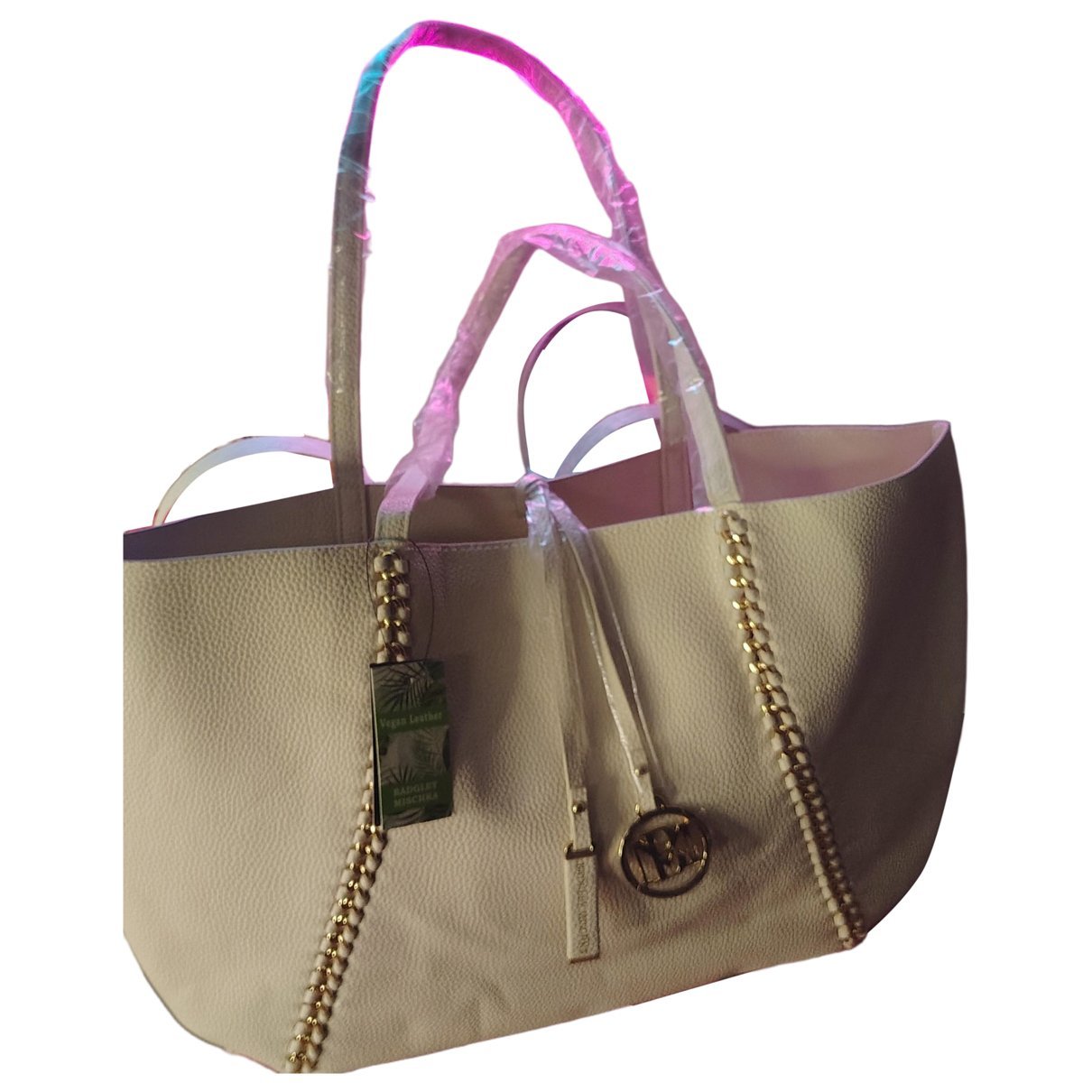 Leather tote