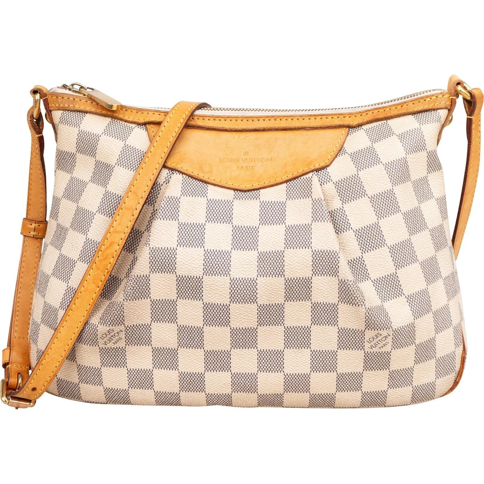 Louis Vuitton Siracusa leather crossbody bag