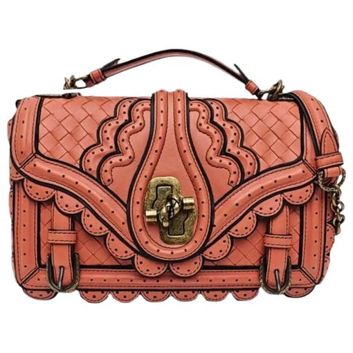 Leather handbag