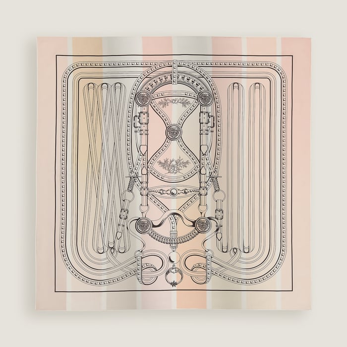 Grand Tralala Double Face Scarf 90