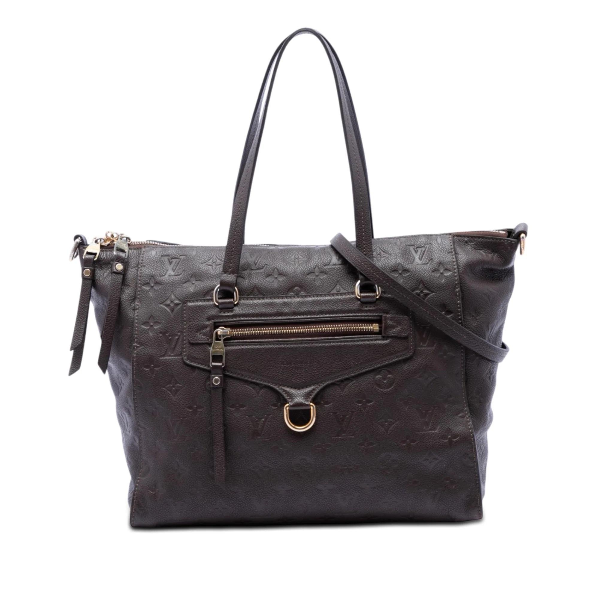 Lumineuse leather handbag