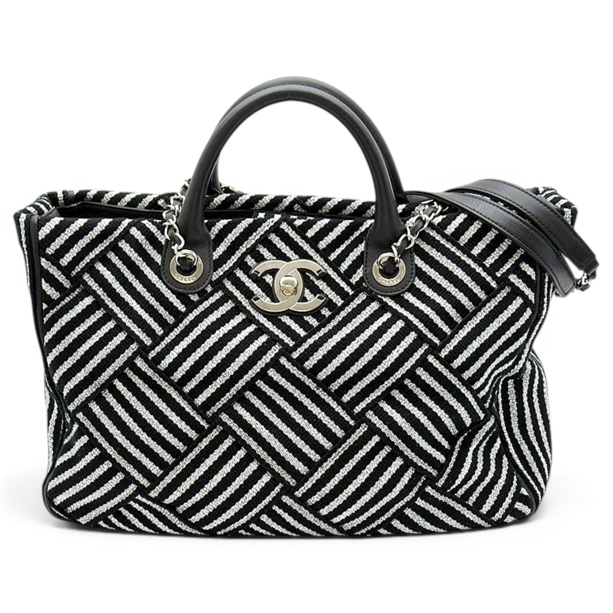 Leather tote