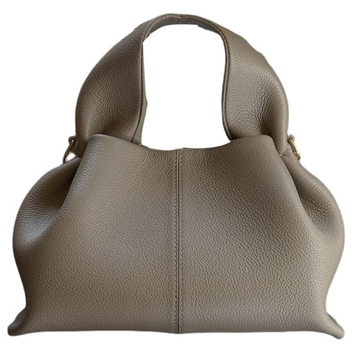 Polene Numéro Neuf leather crossbody bag