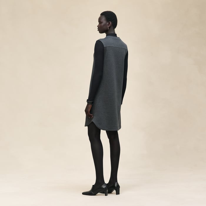 Gris Obscur Sleeveless Dress