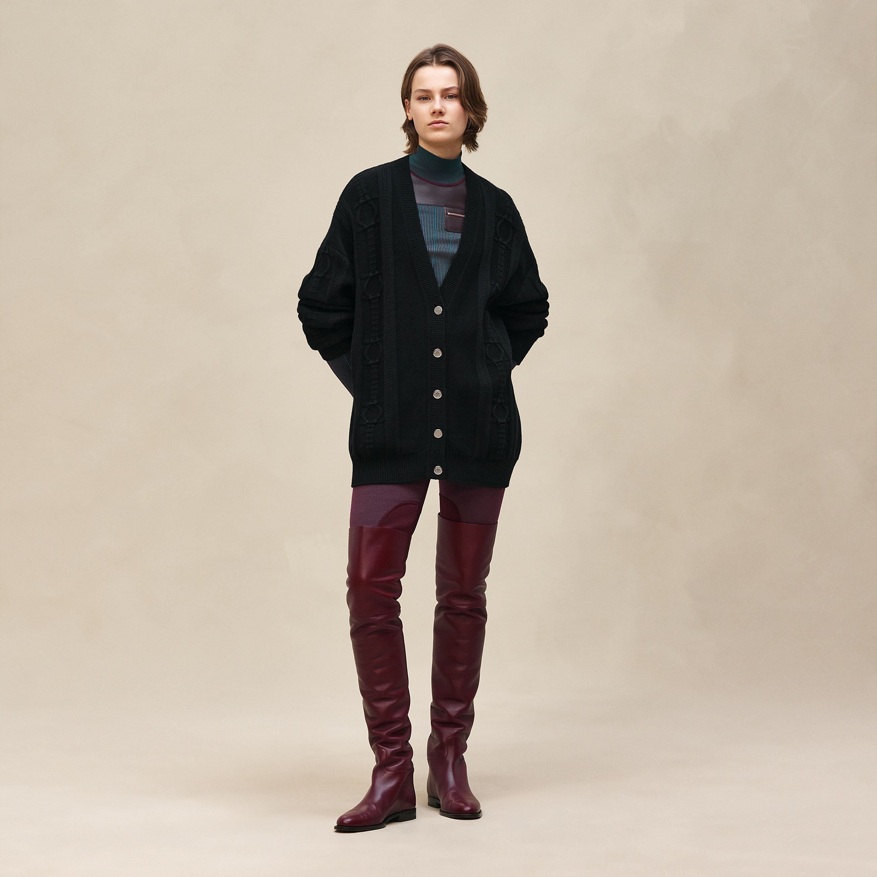 Buttoned cardigan