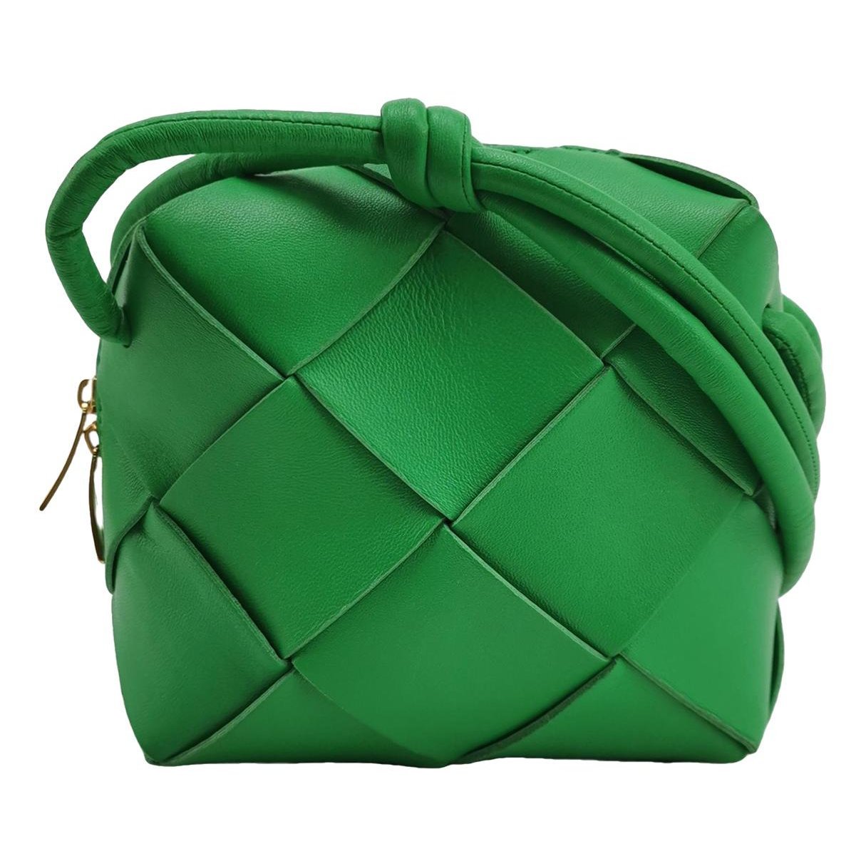 Cassette Bucket leather handbag