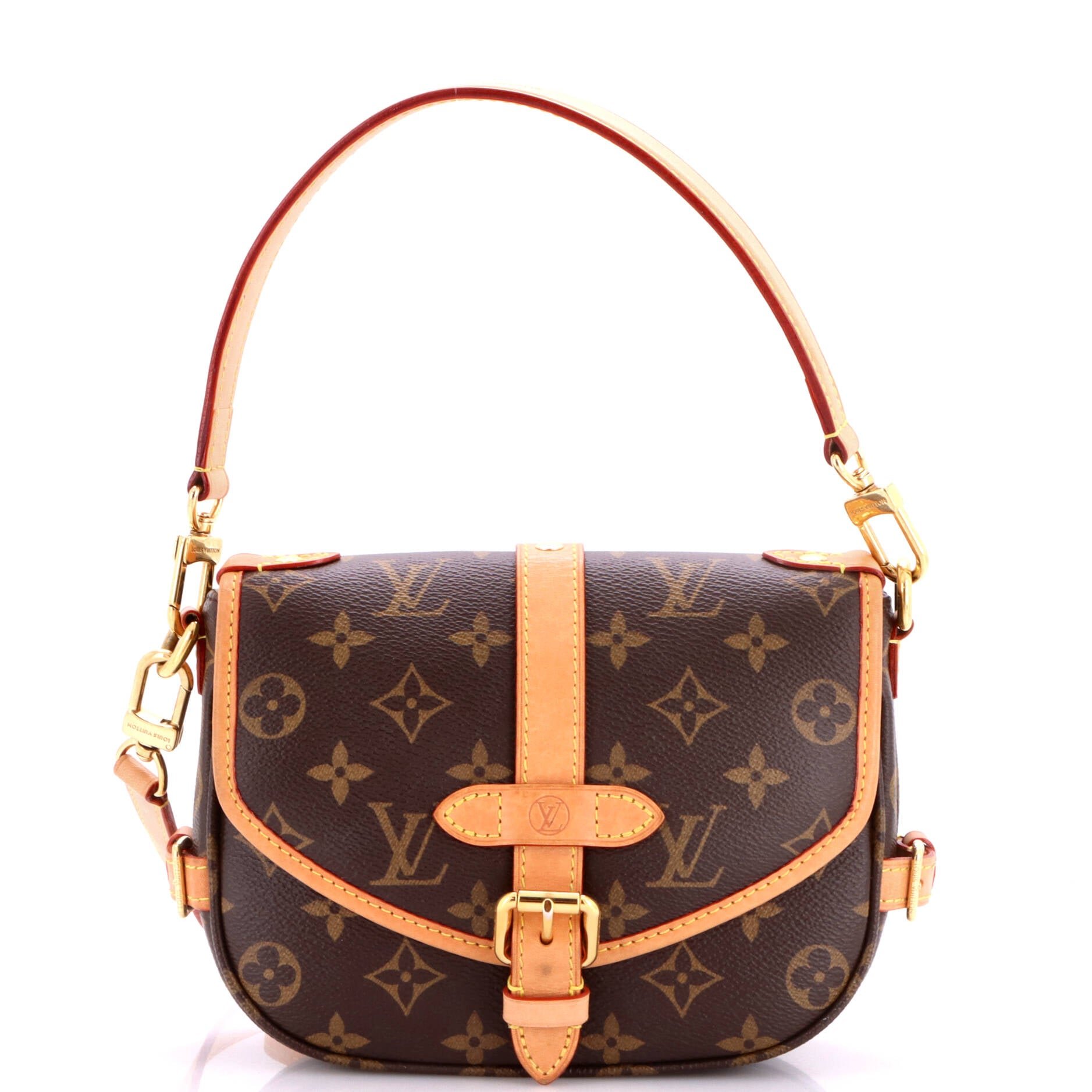 Saumur Handbag Monogram Canvas BB