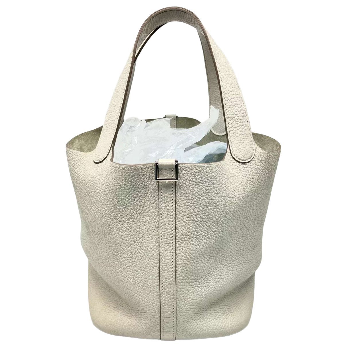 Picotin leather handbag