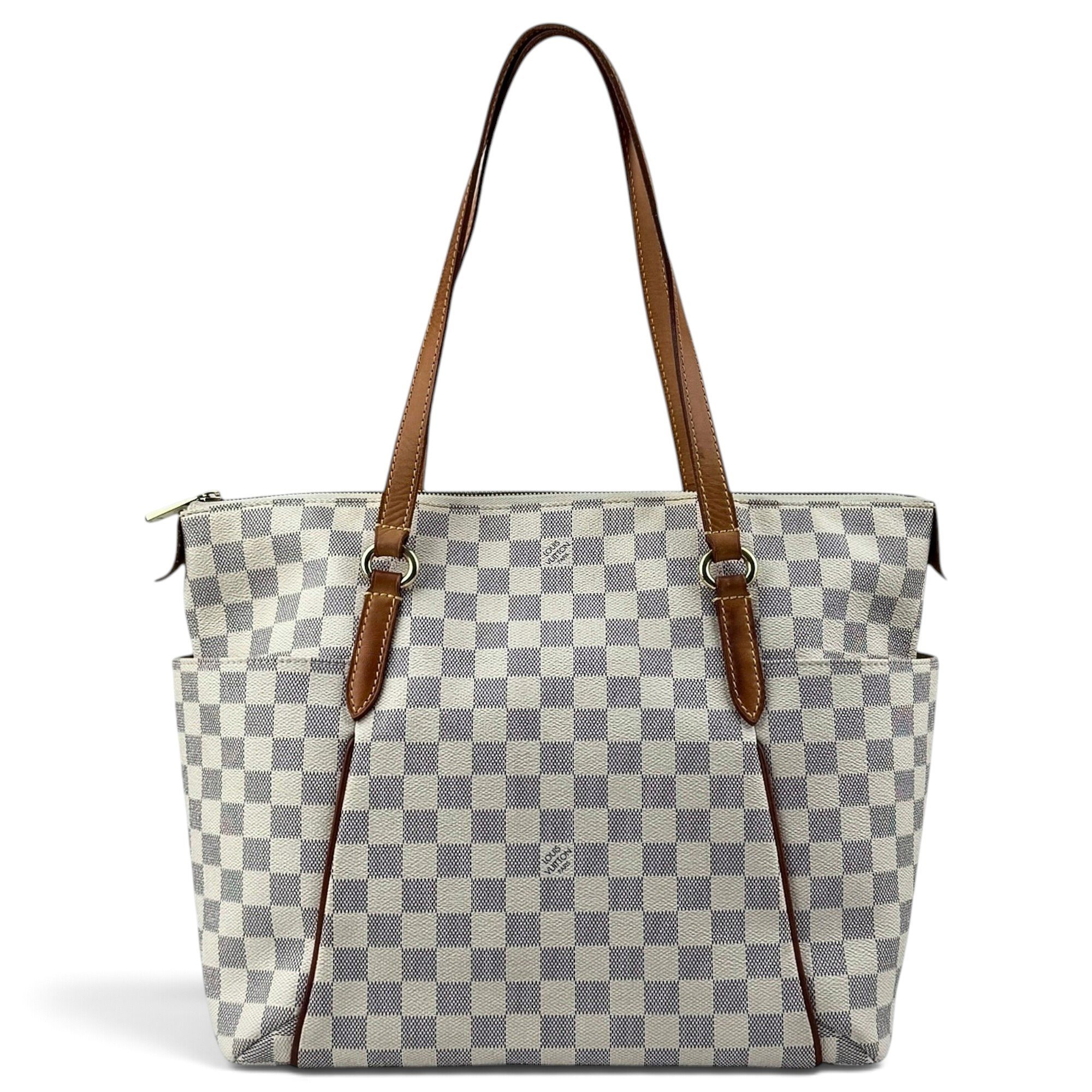 Totally leather tote