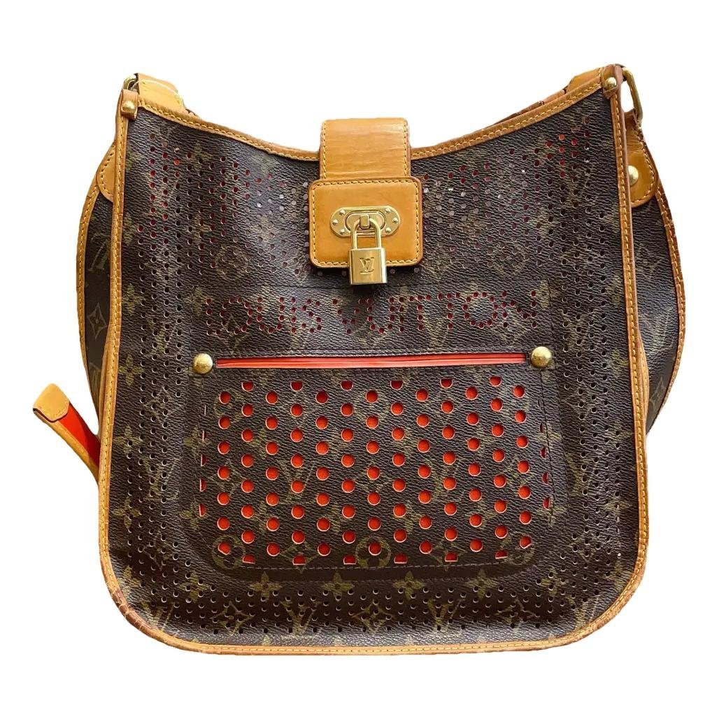 Musette vinyl handbag