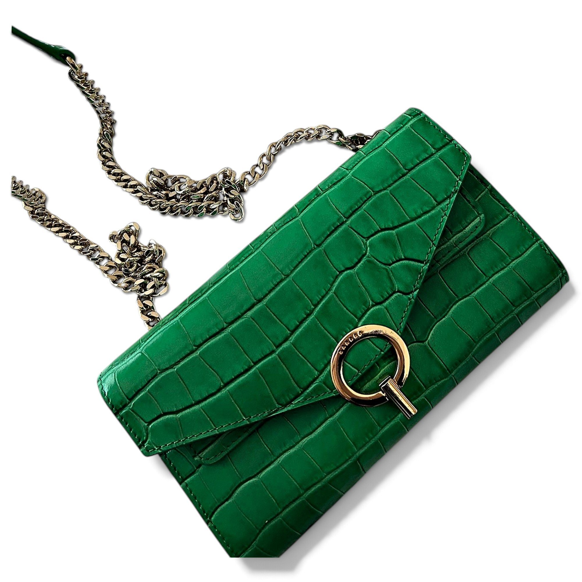 Leather crossbody bag