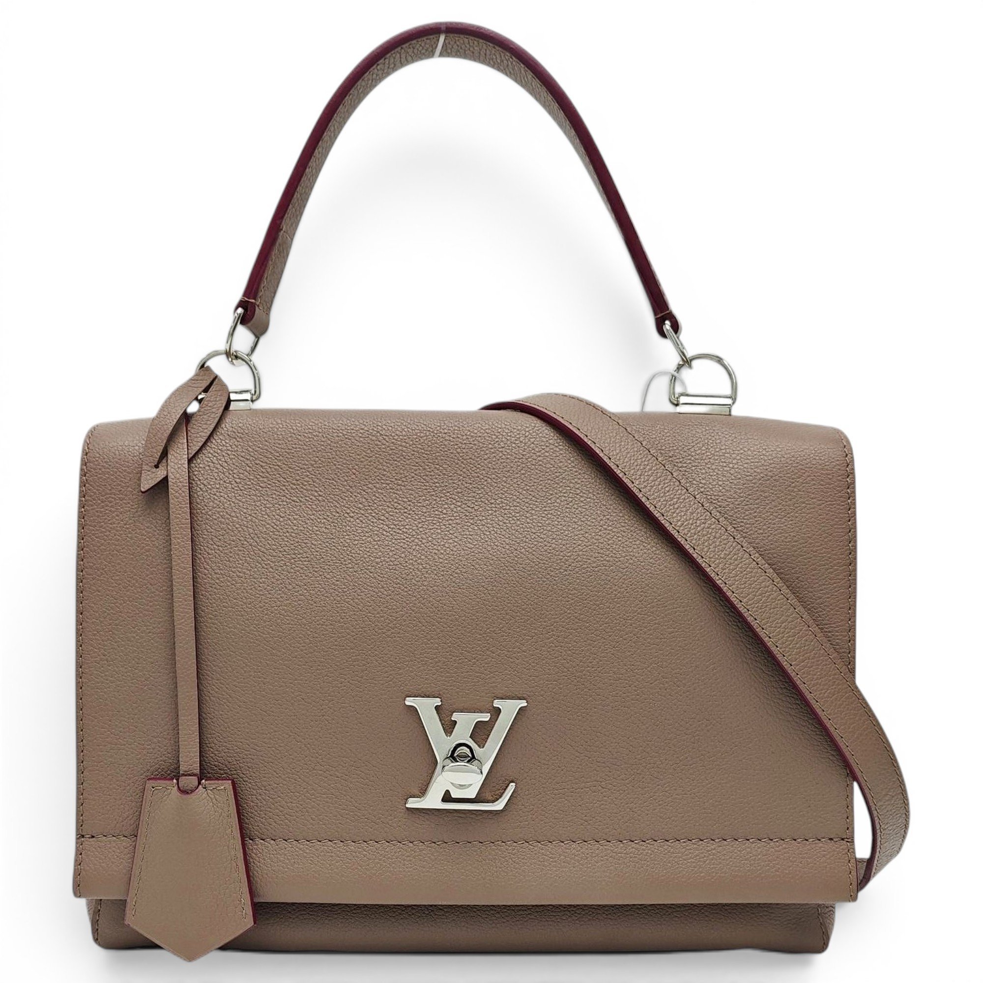 Lockme leather handbag