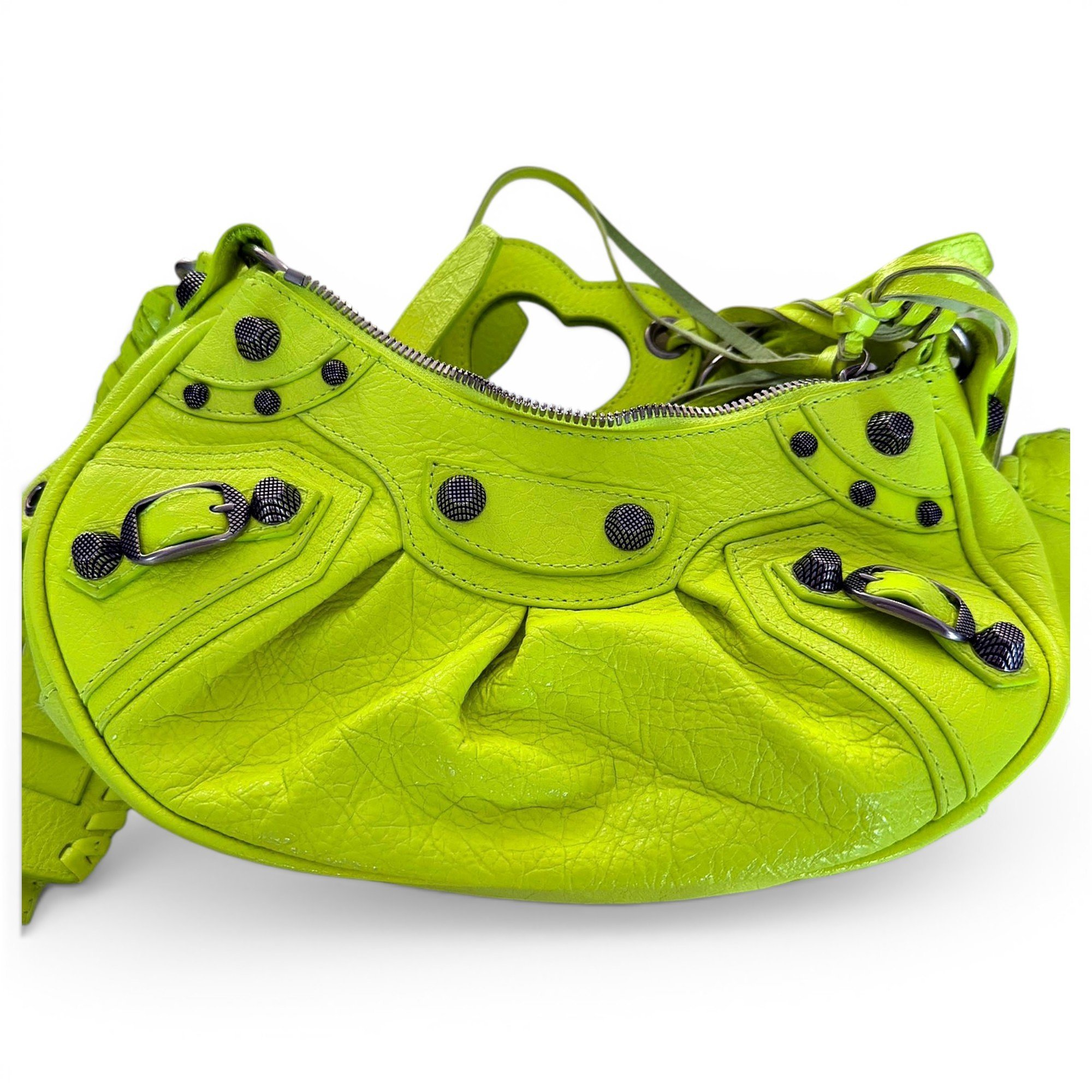 Le Cagole leather handbag