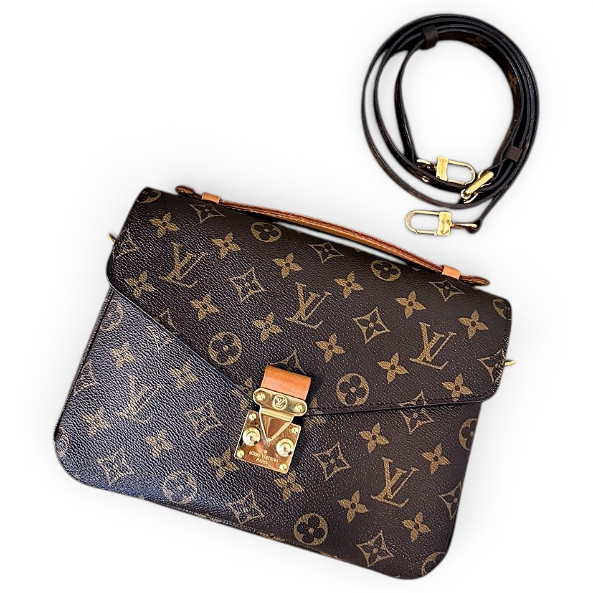 Metis leather crossbody bag