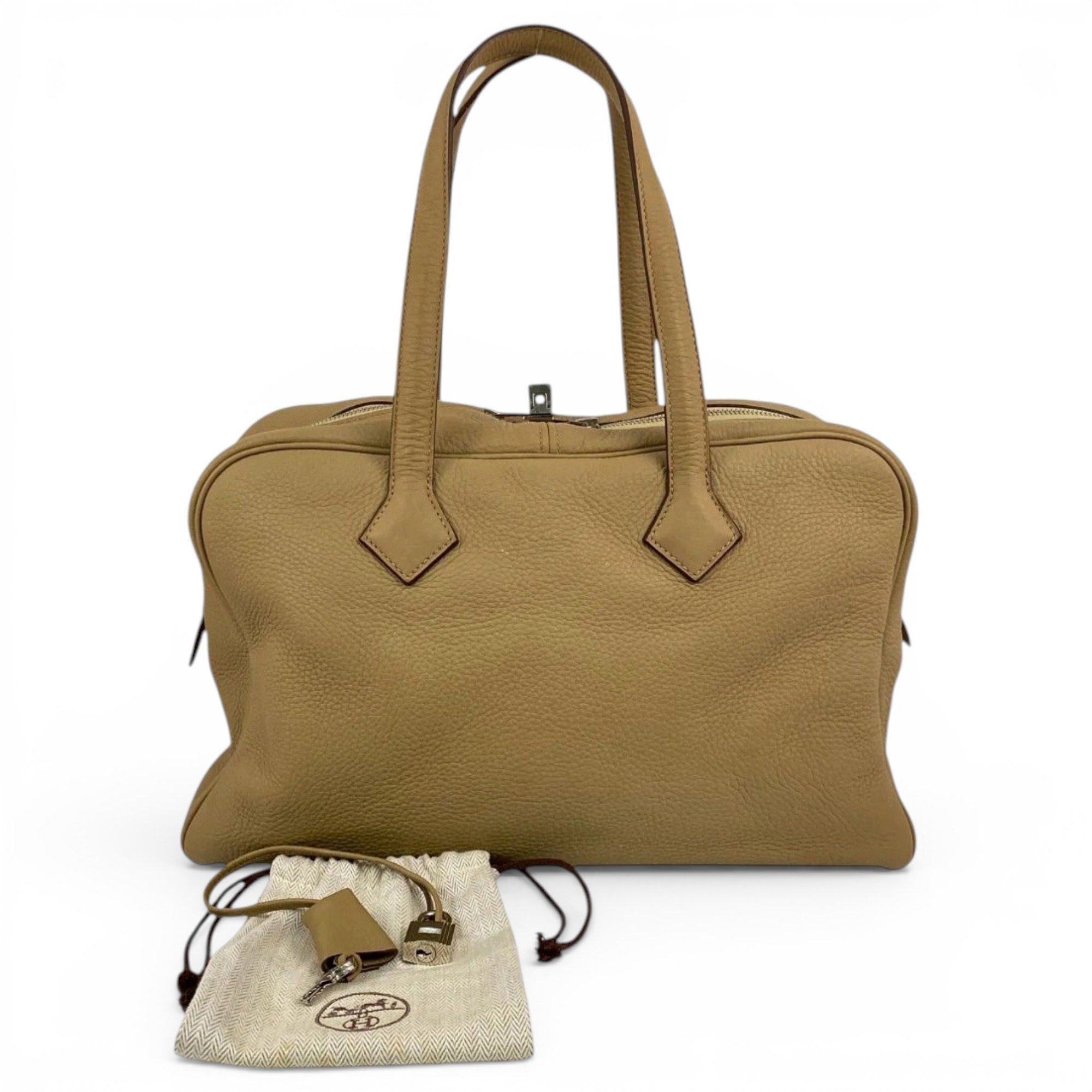 Victoria leather handbag