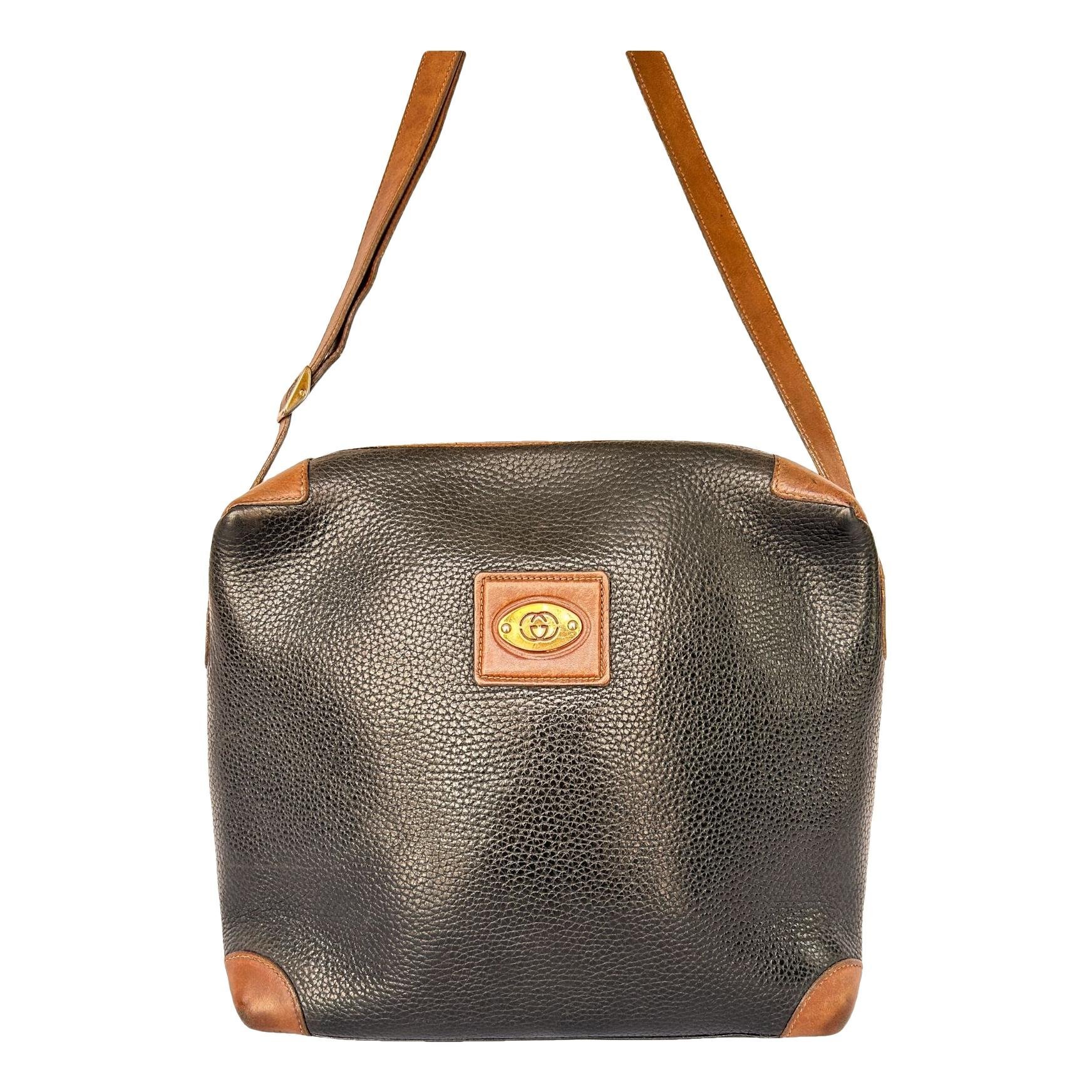 Leather crossbody bag