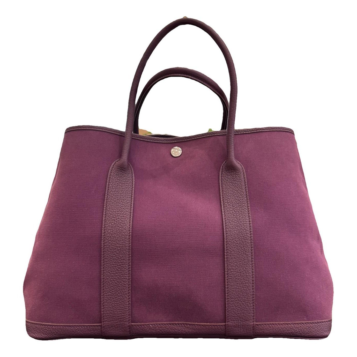Garden Party leather handbag