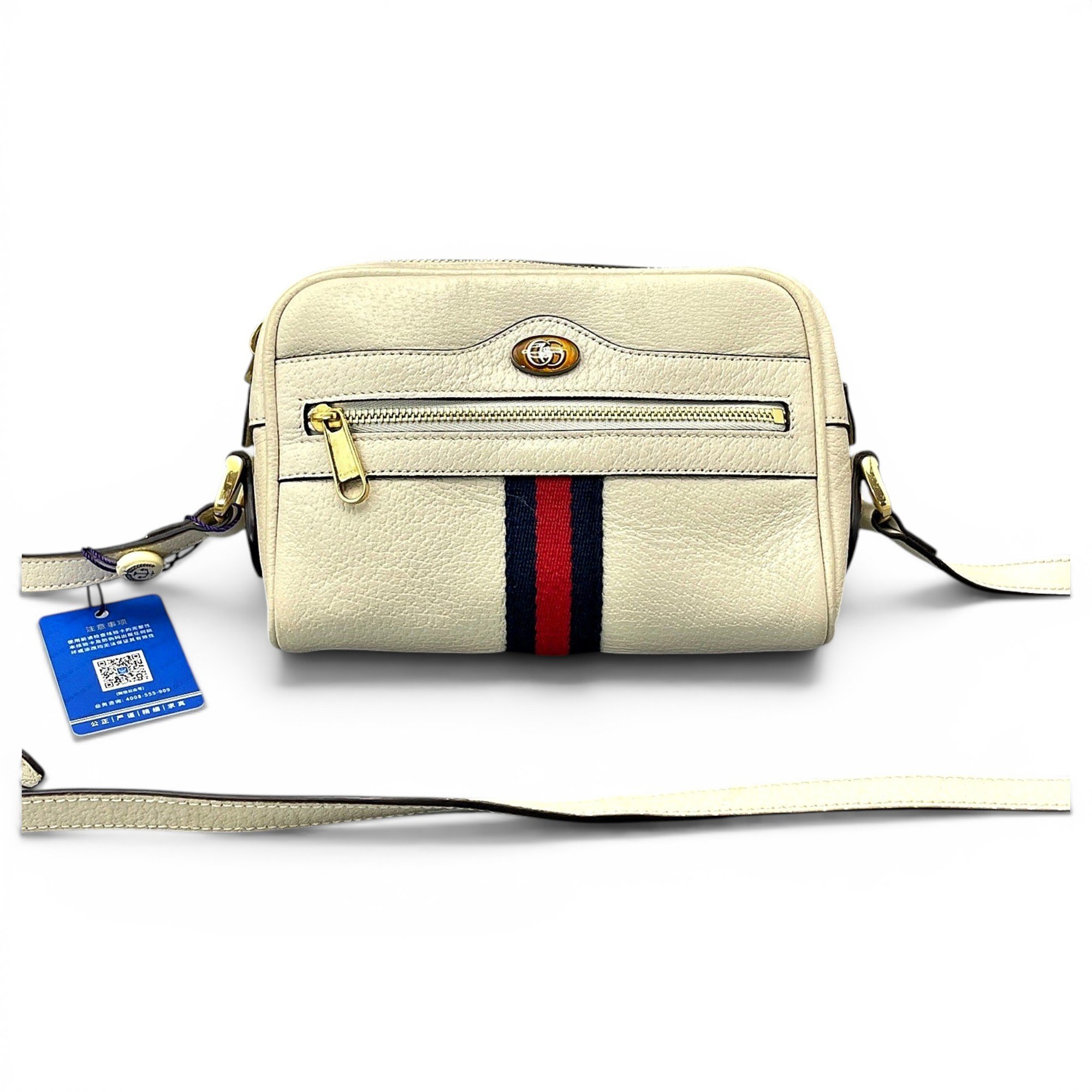 Leather crossbody bag