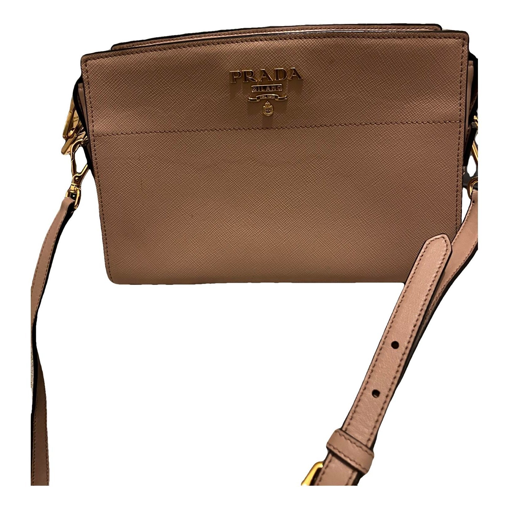 Leather crossbody bag