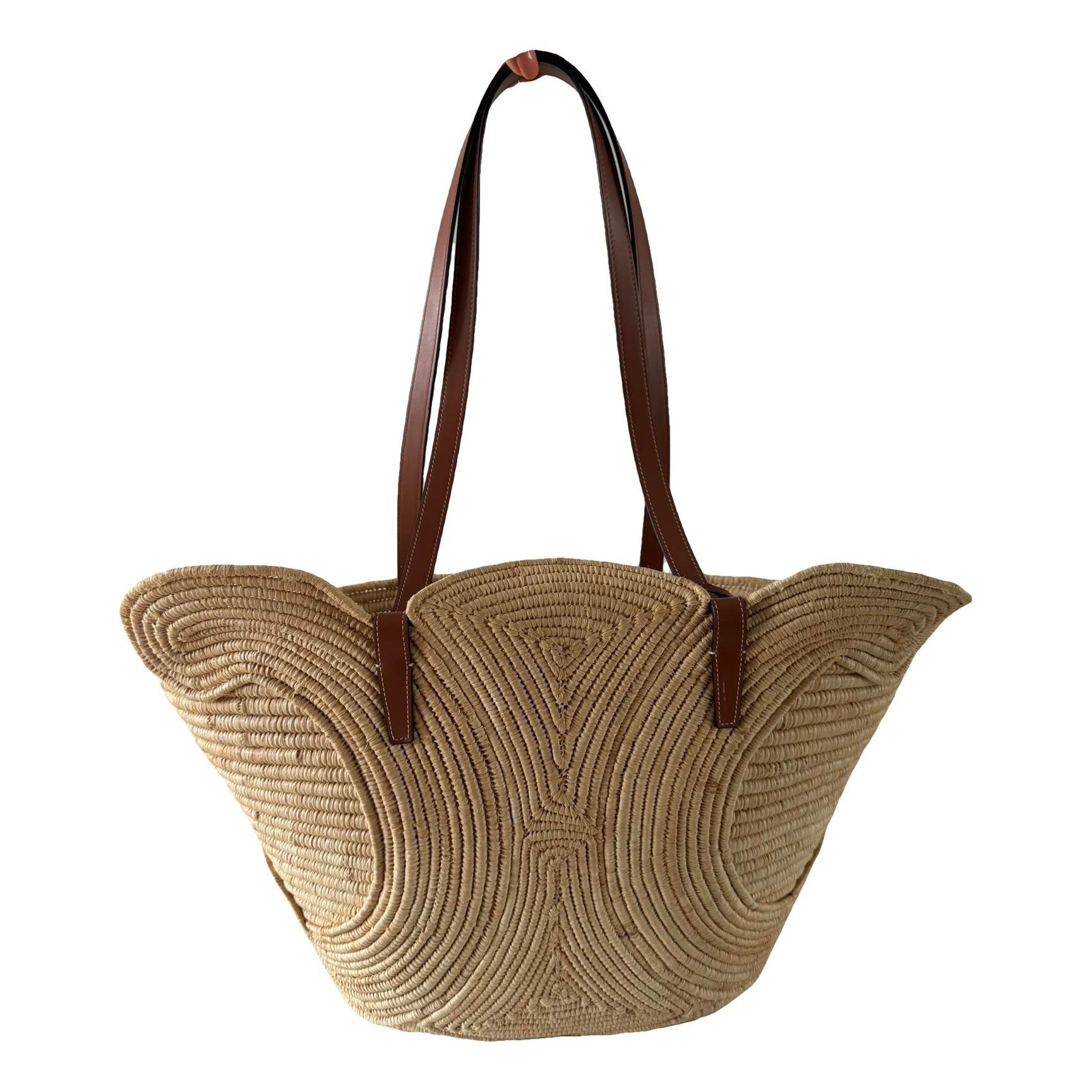 Triomphe leather tote
