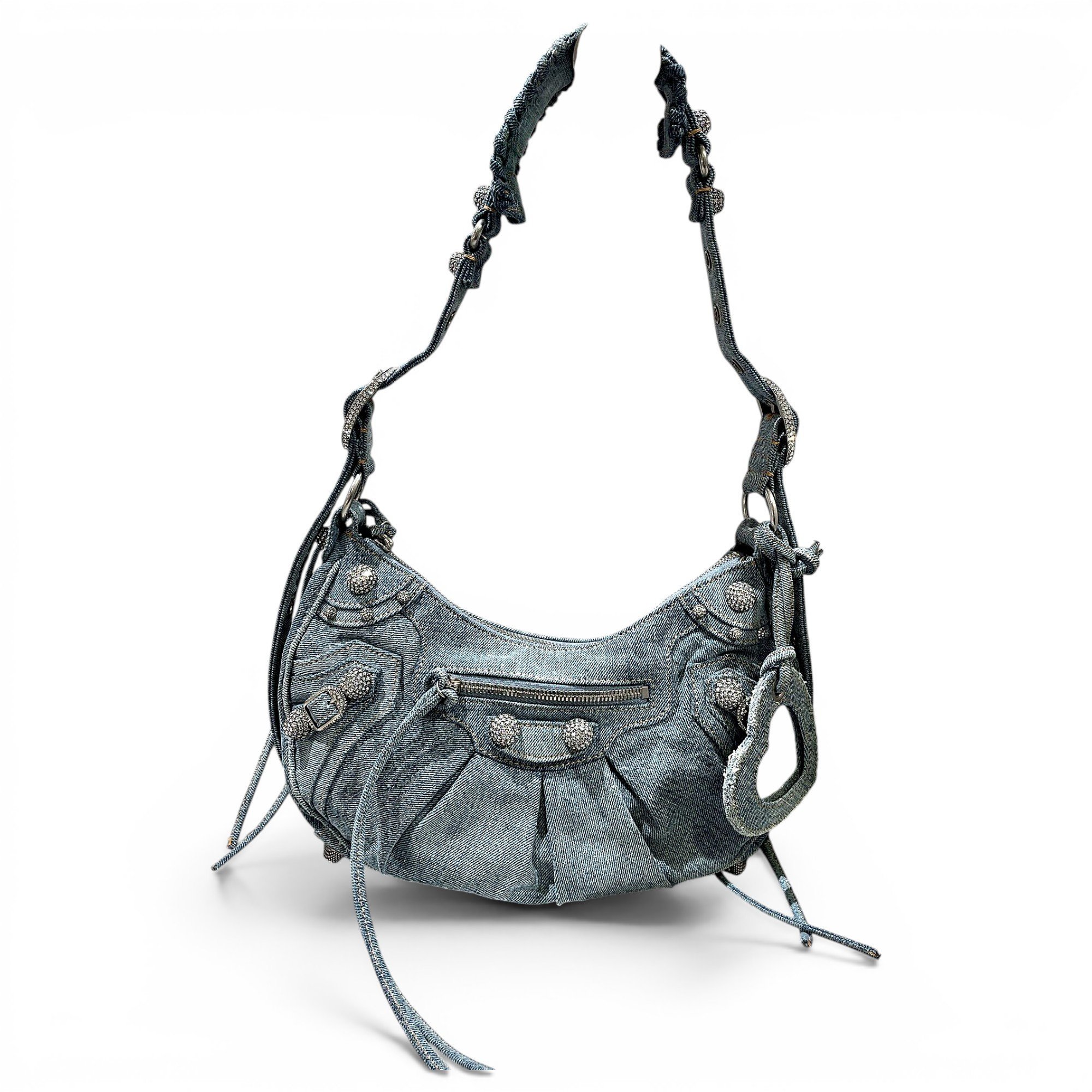 First leather handbag