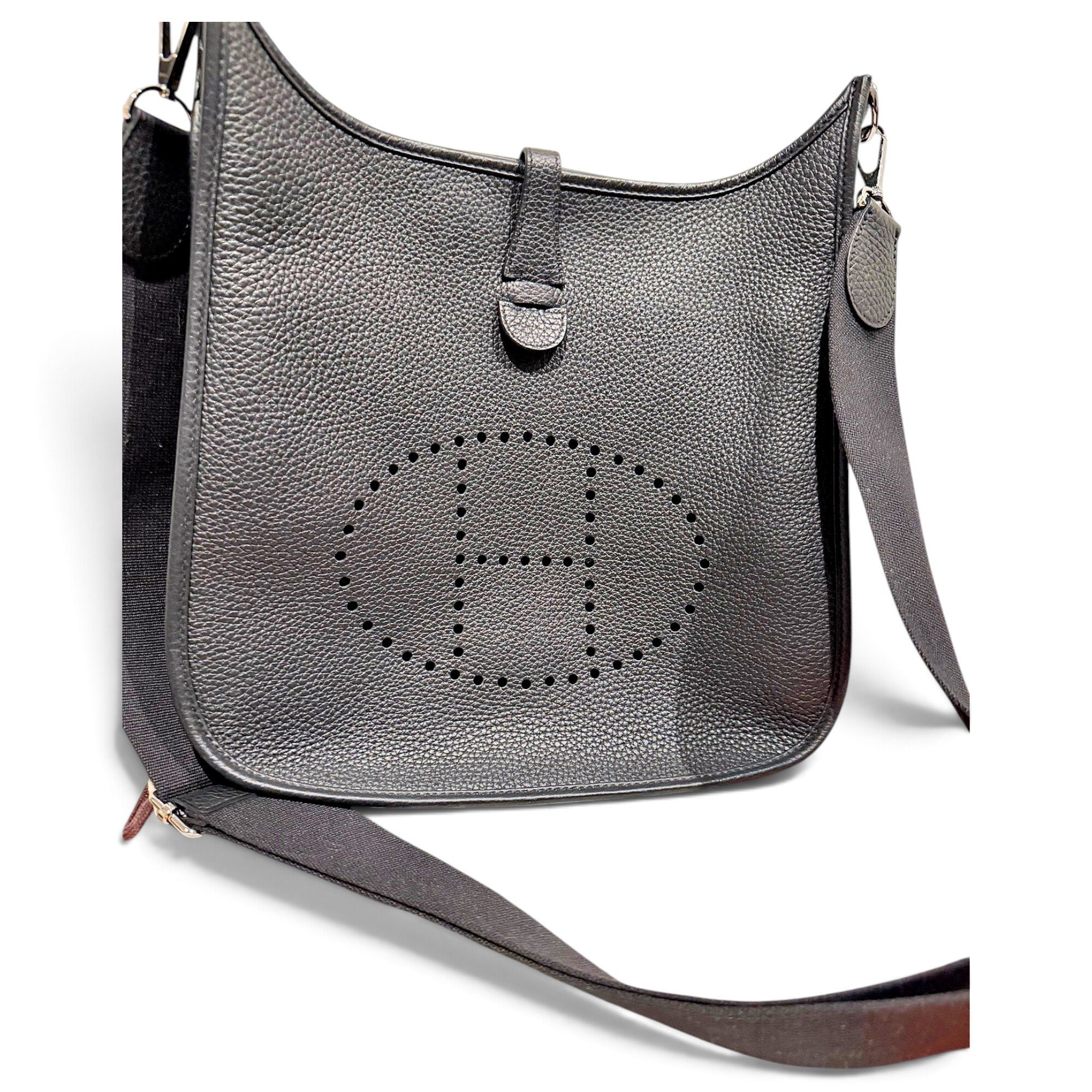 Evelyne leather crossbody bag